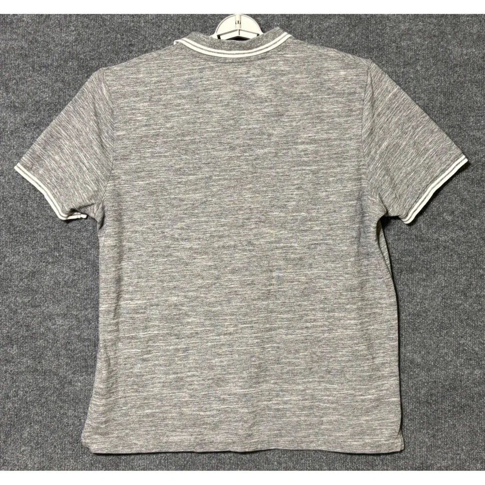 American‎ Eagle Polo Shirt Men's XXL Gray Flex Classic Fit Short Sleeve